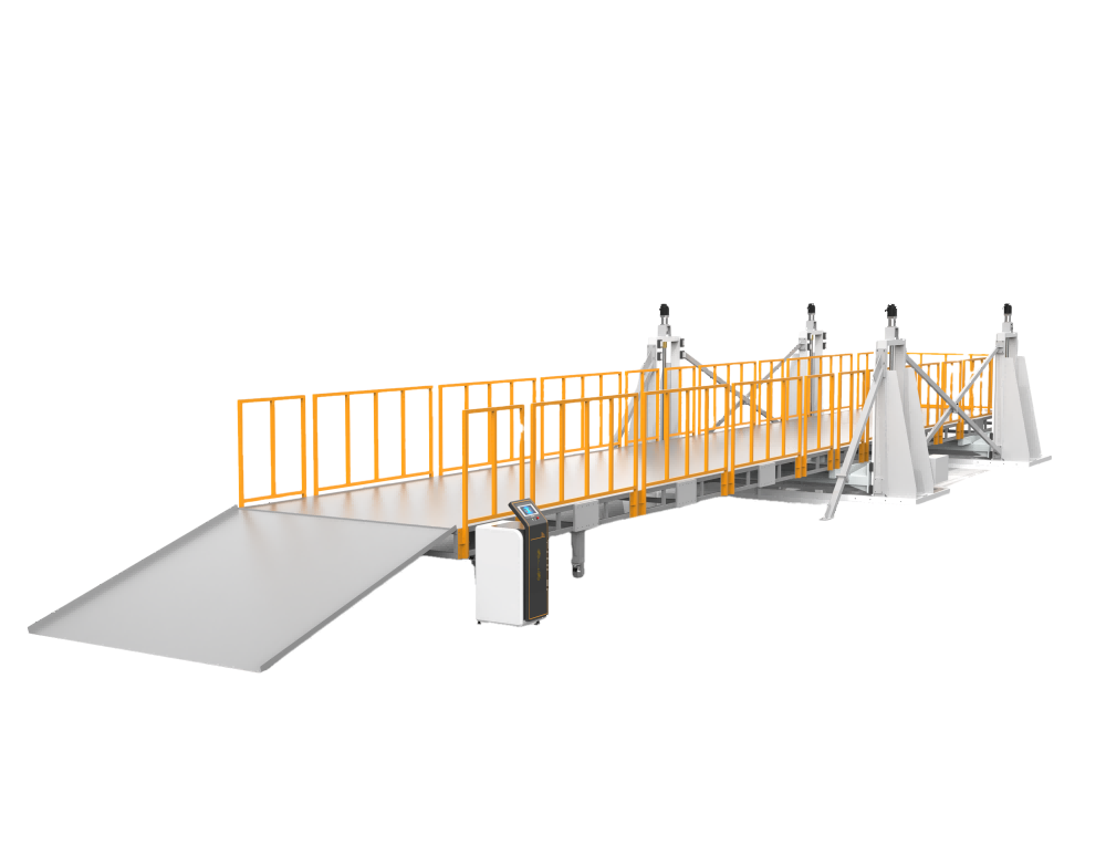 轮椅车动态稳定性试验台