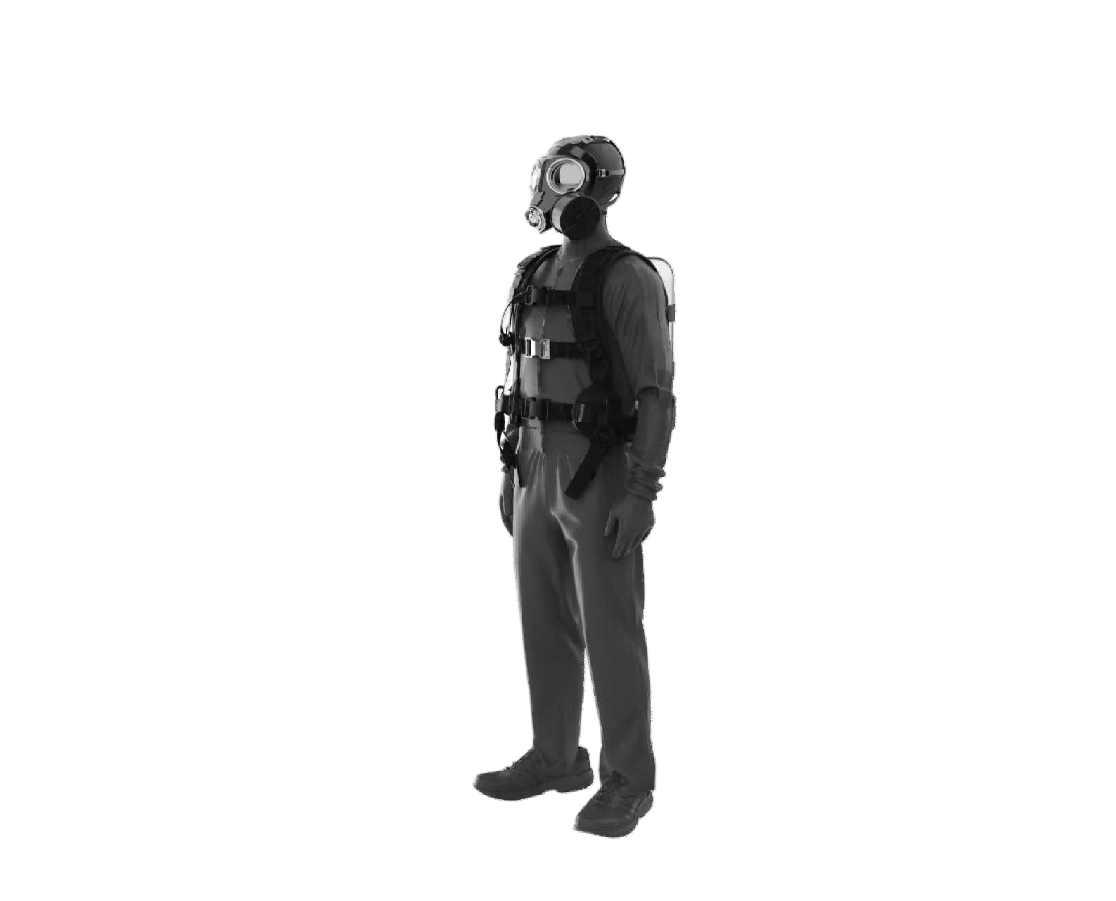 消防员灭火防护服救生拉带功能测试系统